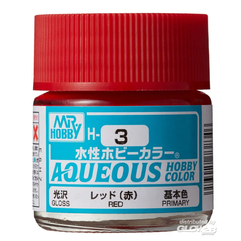Aqueous gloss red