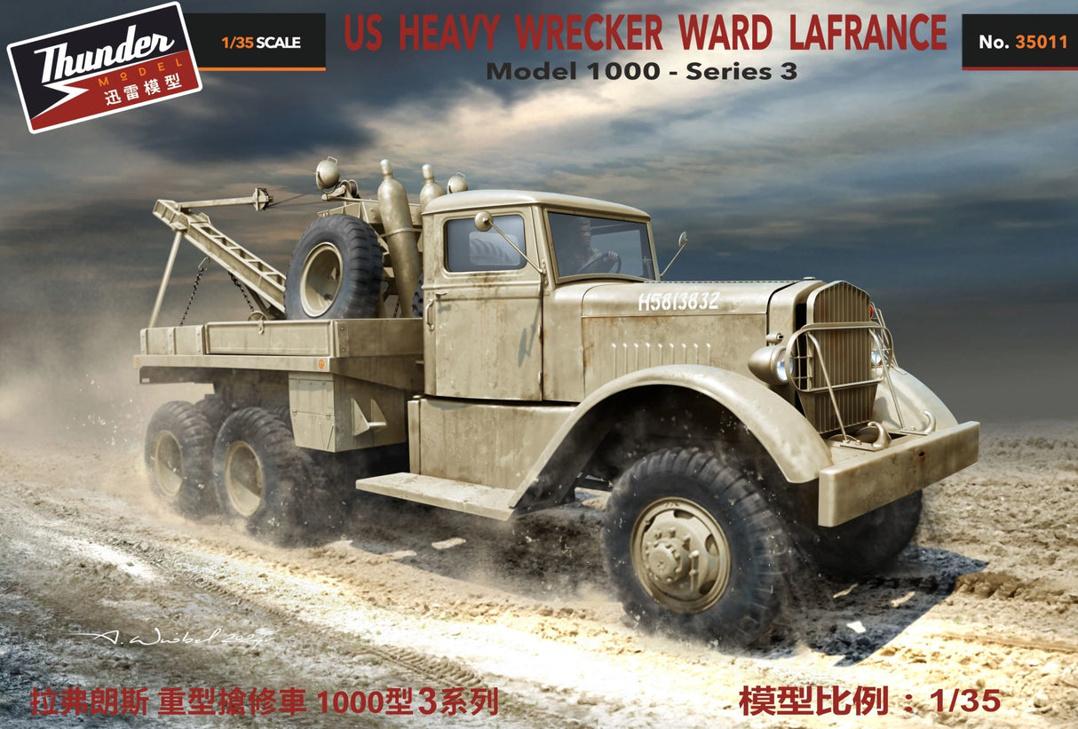 Thunder Model 1/35 Heavy Wrecker Ward LaFrance M1000, Series 3 Scale Model [variant_option4]