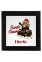 Santa Claws Personalised Square Coaster TEST Coaster My Moments