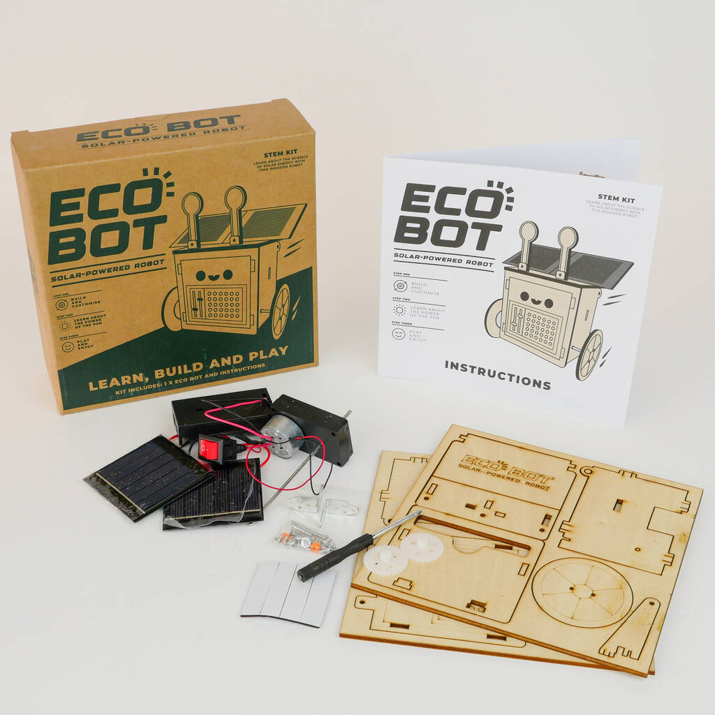 Eco Bot Solar Powered Robot