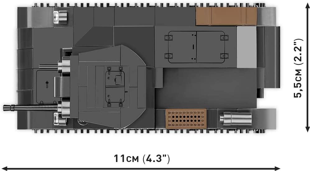 Cobi 1/48 Scale Panzer II Ausf. A Brick Model Kit [variant_option4]