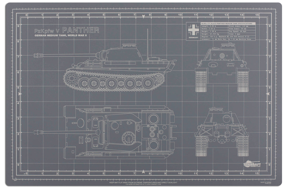 Panther Pro Modeller Mat Model Accessories Small: 12 x 18 [variant_option4]