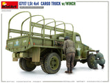 MiniArt 1/35 1.5t 4x4 Cargo Truck w/Winch and Crew Scale Model [variant_option4]