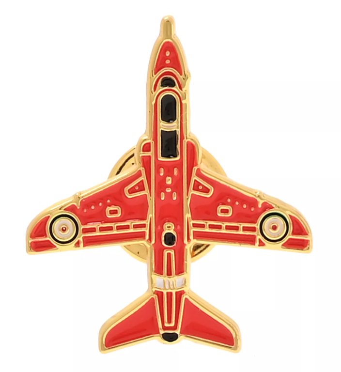 RAF Enamel Pin Badge Red Arrows