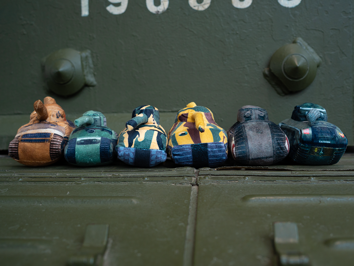 Mini Tank Soft Toy Collection