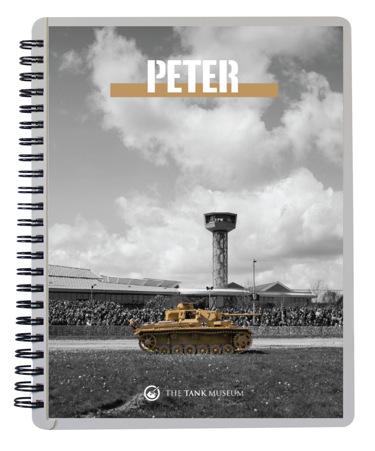 Black & White Tiger 131  Personalised Notebook