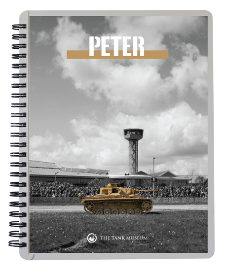 Black & White Tiger 131 Personalised Notebook Stationery My Moments