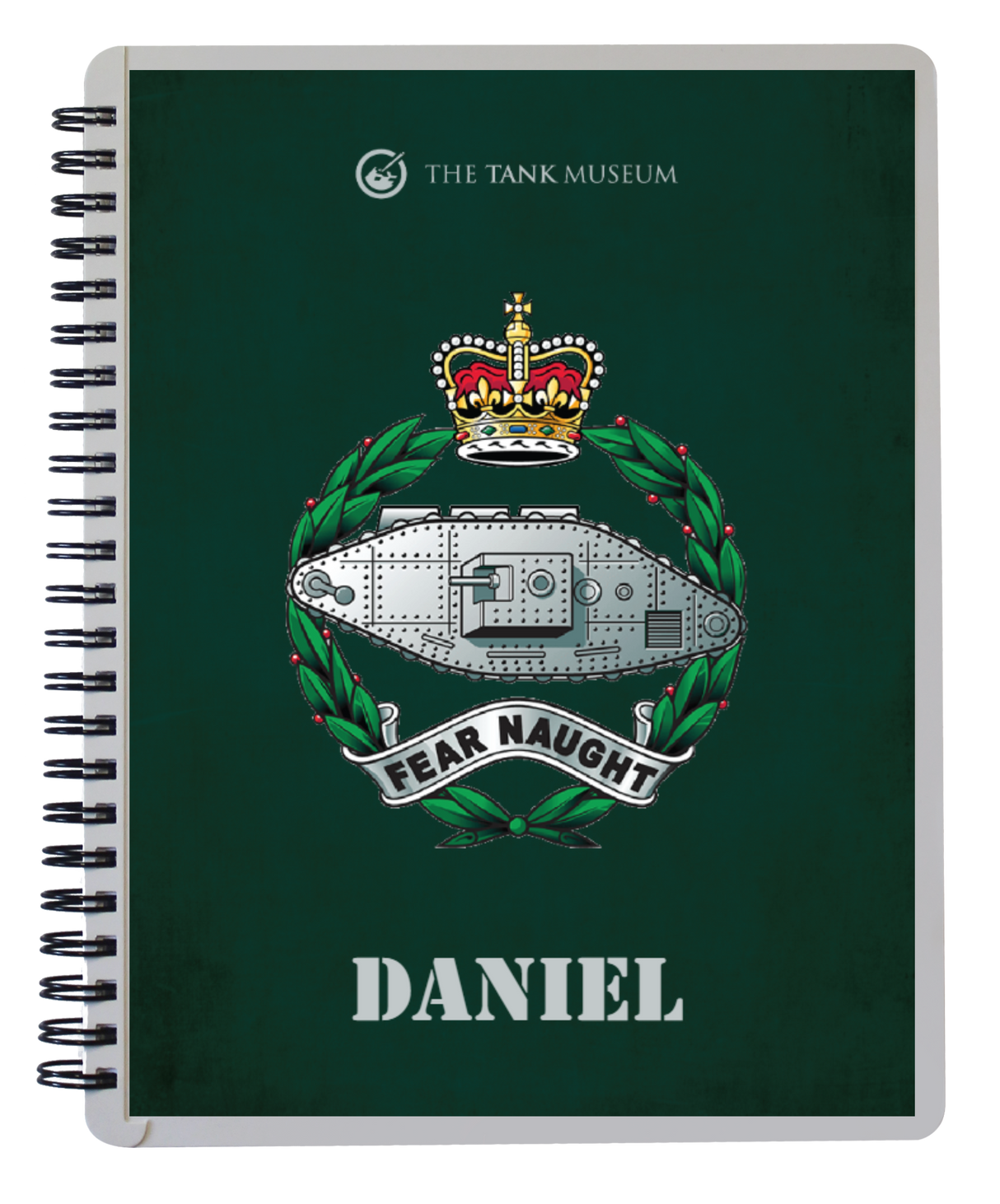 Fear Naught Personalised Notebook