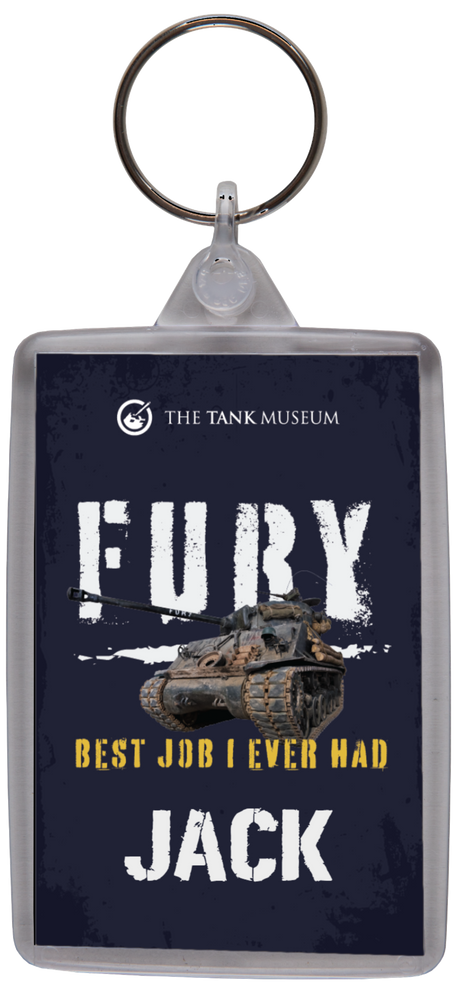 Fury 'Best Job I Ever Had' Personalised Keyring Keyring My Moments