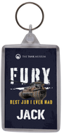 Fury 'Best Job I Ever Had' Personalised Keyring Keyring My Moments