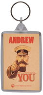 Your Country Needs You Personalised Keyring Keyring My Moments