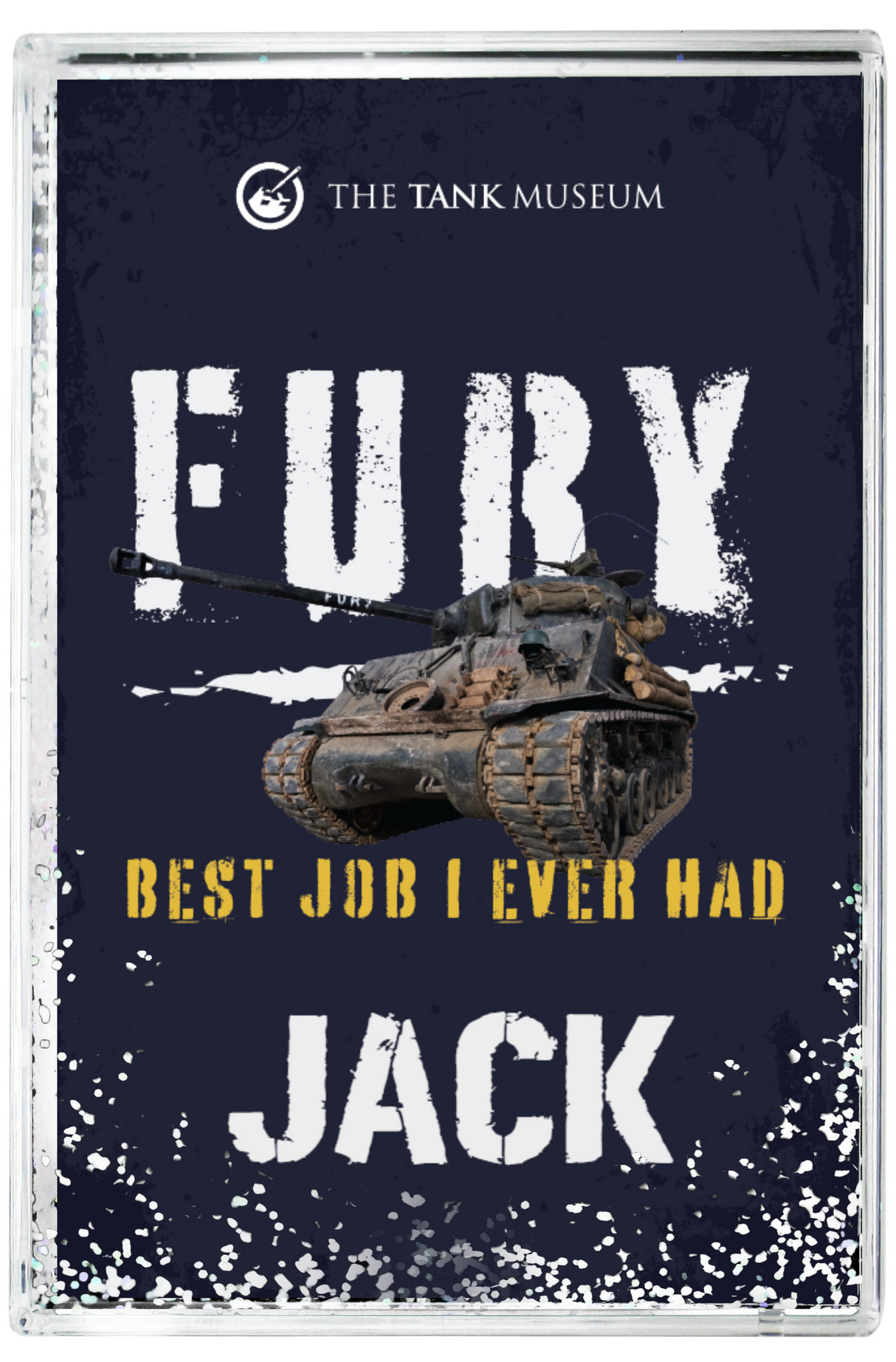 Fury 'Best Job I Ever Had' Glitter Block Homeware My Moments