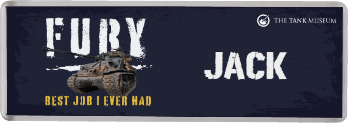 Fury 'Best Job I Ever Had' Personalised Magnet