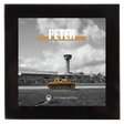 B & W Personalised Square Coaster Coaster My Moments