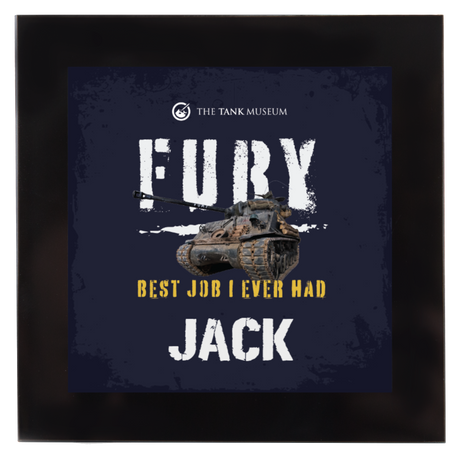 Fury Personalised Square Coaster Coaster My Moments