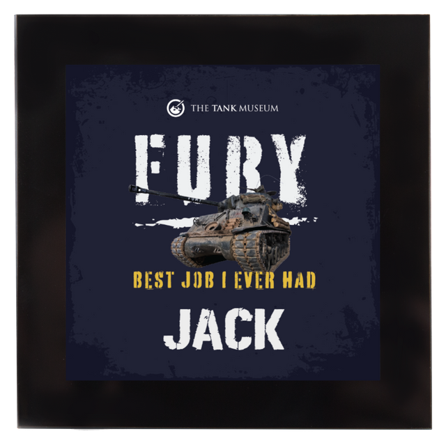 Fury Personalised Square Coaster Coaster My Moments