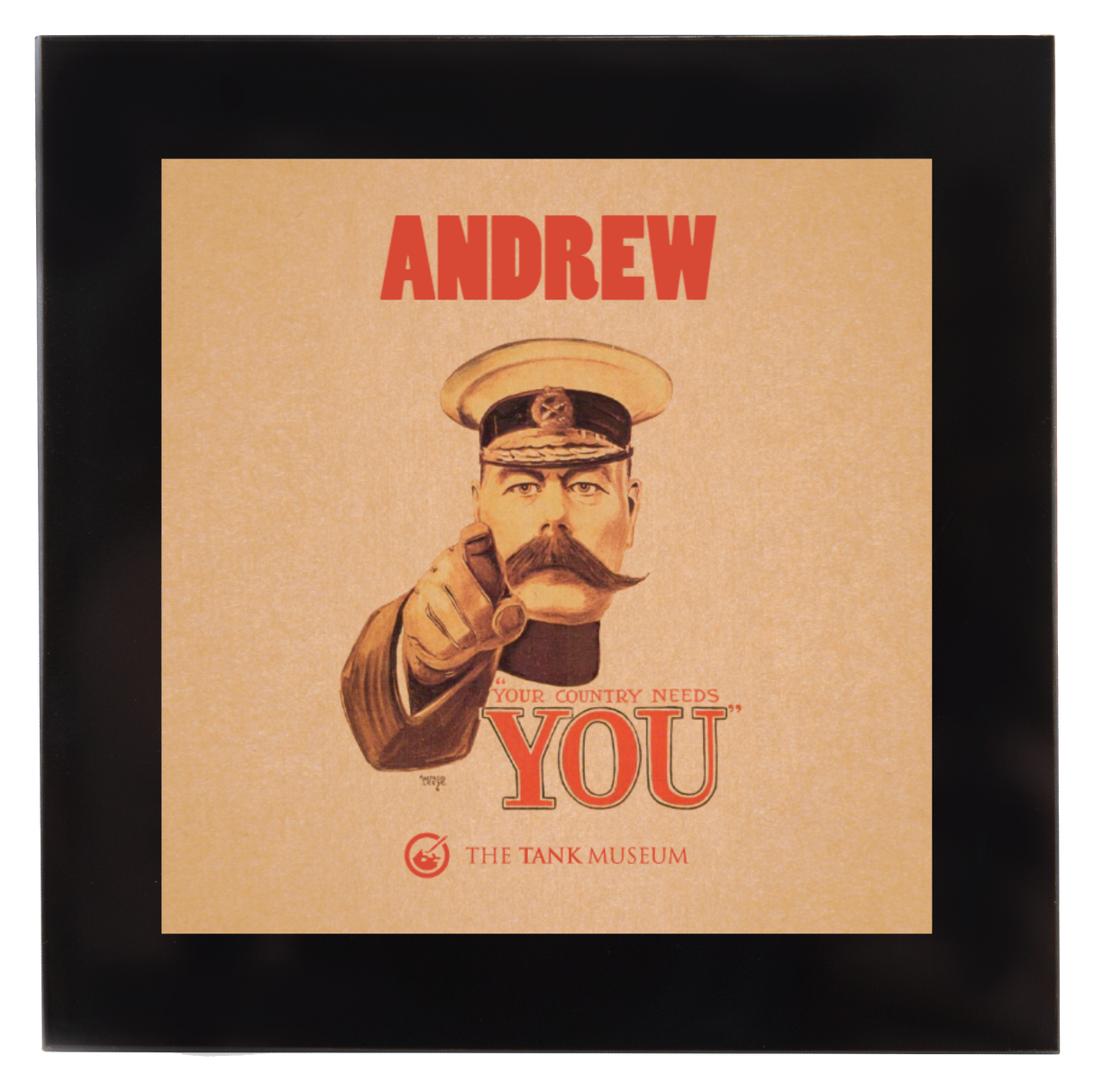 Need You Personalised Square Coaster Coaster My Moments