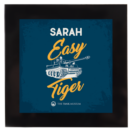 Easy Tiger Personalised Square Coaster Coaster My Moments