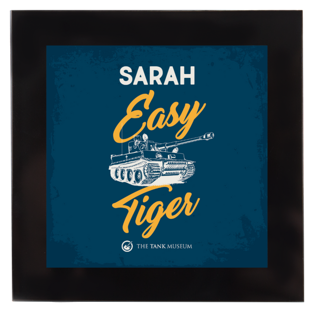 Easy Tiger Personalised Square Coaster Coaster My Moments