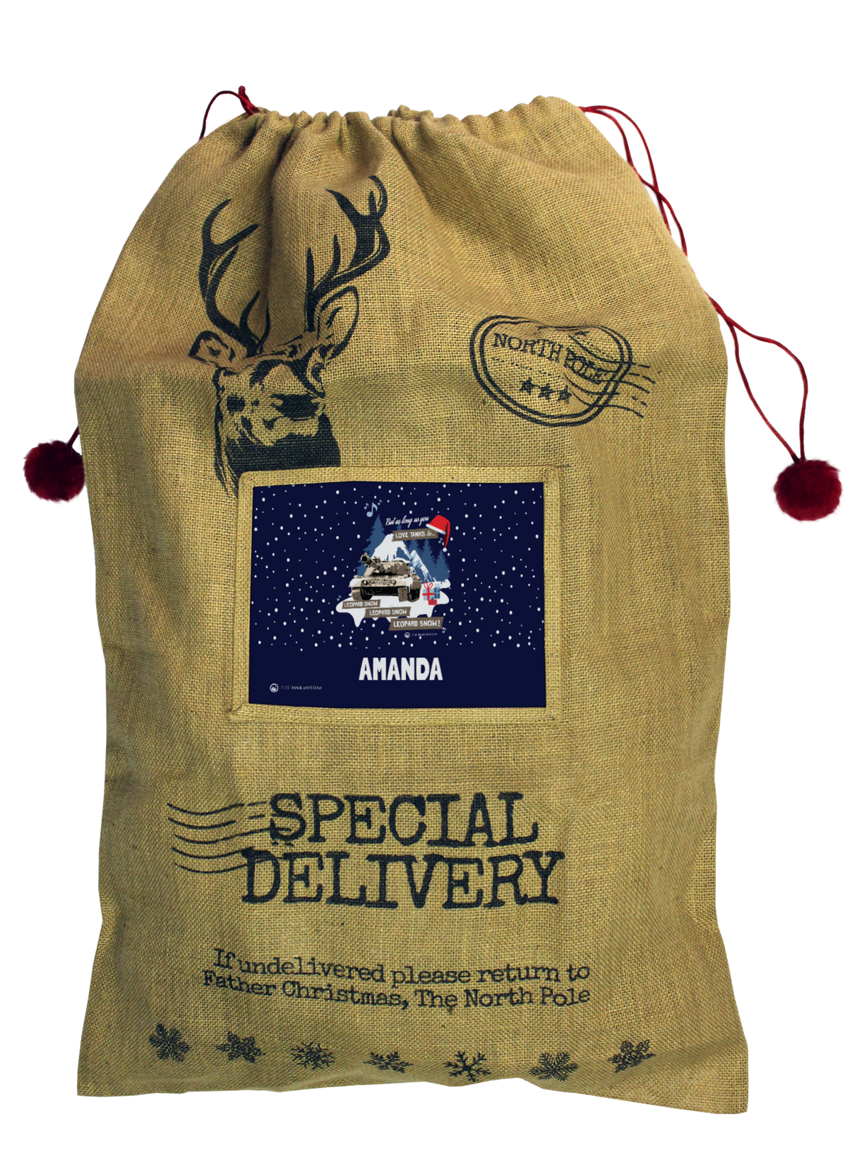 Christmas 2025 Personalised Santa Sack