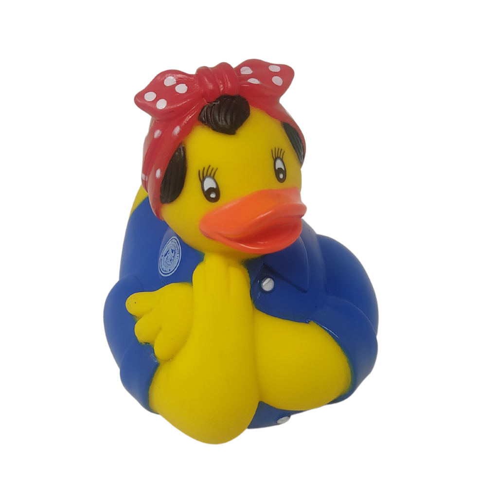 Rosie the Riveter Rubber Duck Homeware [variant_option4]