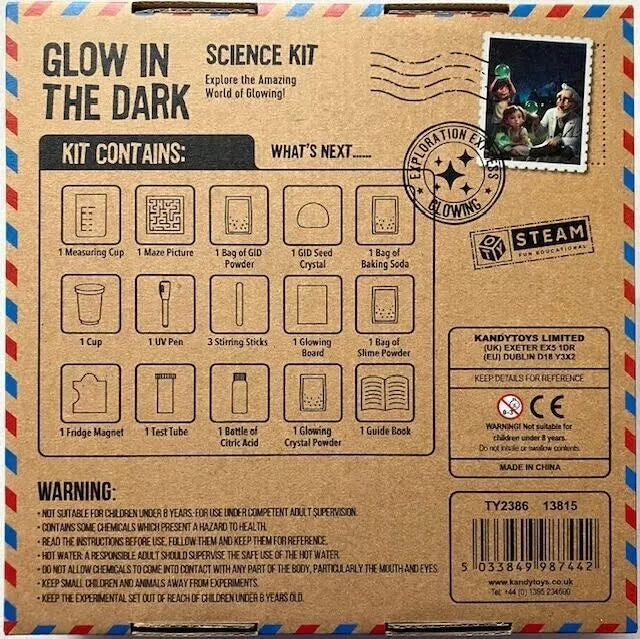 Glow in the Dark Slime Kit