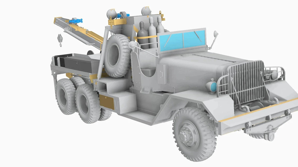 Thunder Model 1/35 US Heavy Wrecker Kenworth Model 573