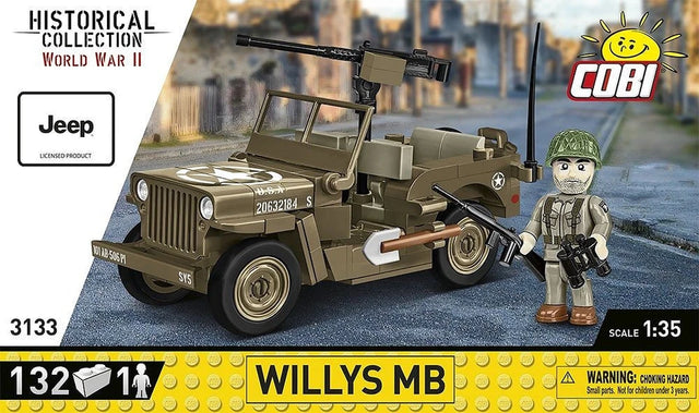 Cobi : 1/35 Willys MB Brick Model Kit Cobi