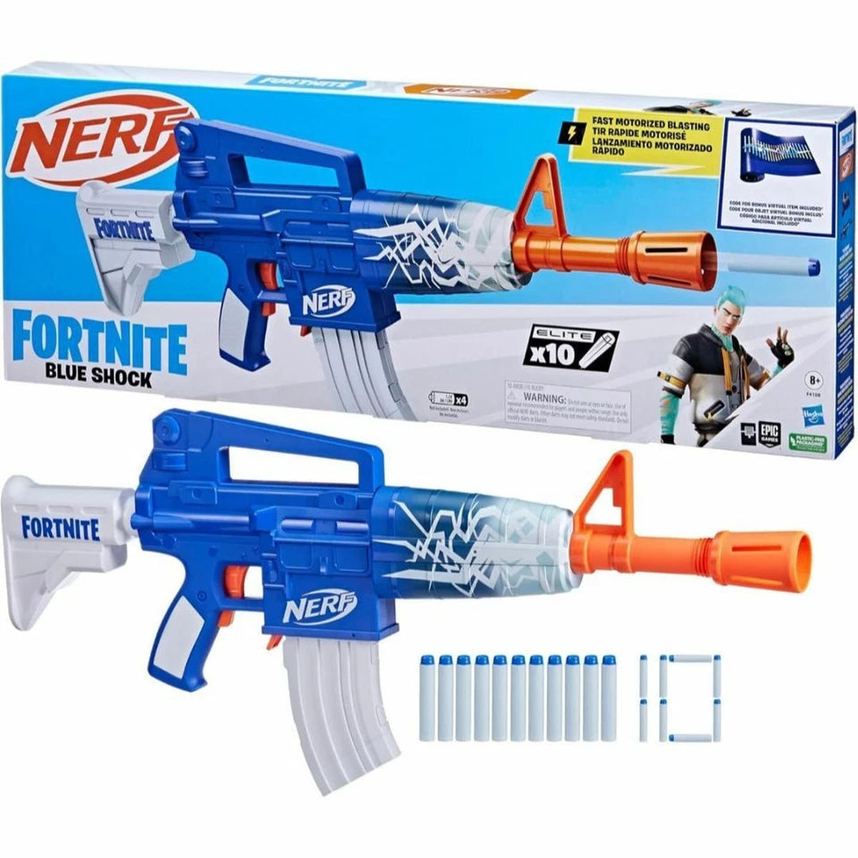 Nerf Fortnite Blue Shock