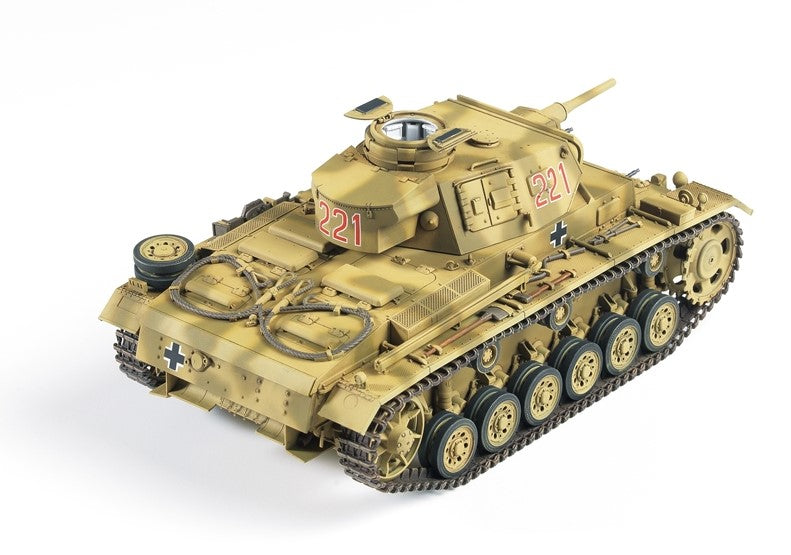 Academy 1/35 Panzer 3 Ausaf.J "North Africa" Scale Model [variant_option4]