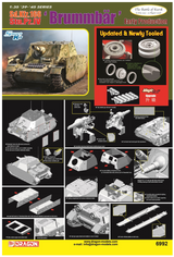 Dragon Models 1/35 Brummbar Early (the Battle of Kursk) Scale Model [variant_option4]