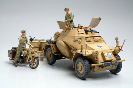 Tamiya 1/35 Sd.Kfz.222 Afrika-Korps Scale Model [variant_option4]