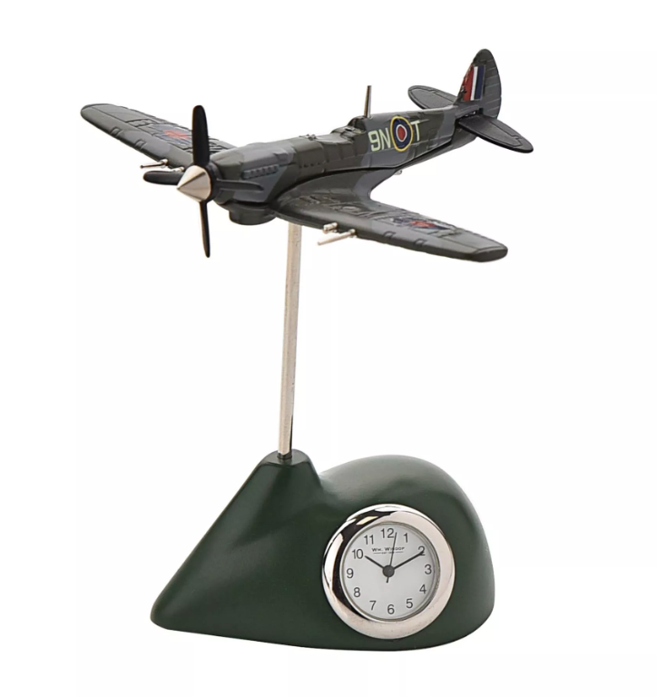 Miniature Spitfire Clock