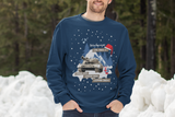Leopard Snow Christmas Sweater