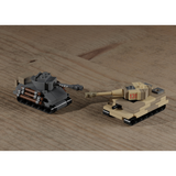 Tiger 131 Vs M4A2E8 Fury Sherman Battle Pack Brick Model Kit [variant_option4]