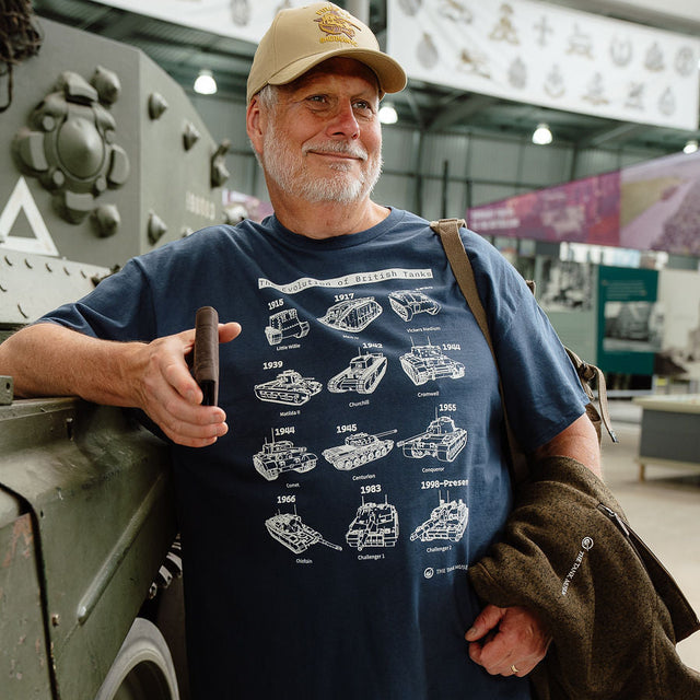 Evolution of British Tanks T-Shirt T-Shirt Aspire