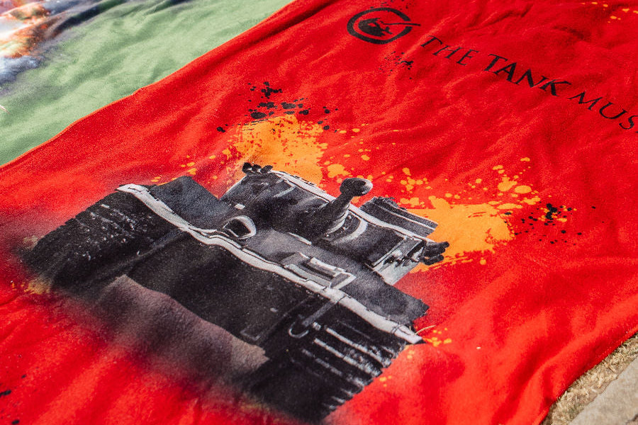 Tank Museum Tiger 131 Beach Towel