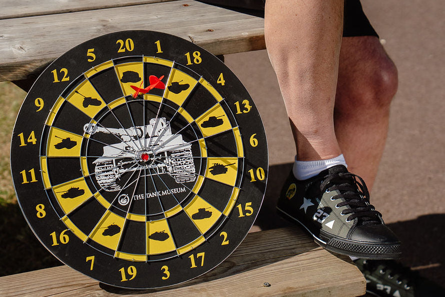 Tiger Tanks Dartboard Game Kandy Toys
