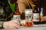 Fury Beer and Sherman Blueprint Pint Glass Gift Selection Drink The Tank Museum