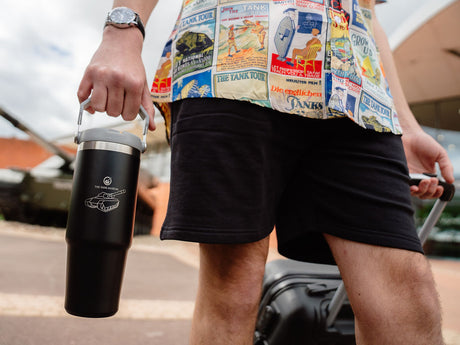 Sherman Tank Travel Mug Mug Kandy Toys