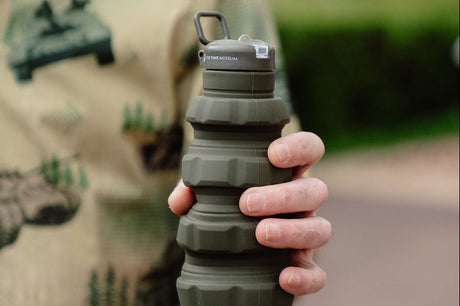 Tank Museum Expanding Grenade Water Bottle Drinkware The Gift Scholars