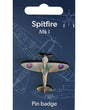 3D Full Colour Spitfire Pin Badge Pin Badge Westair