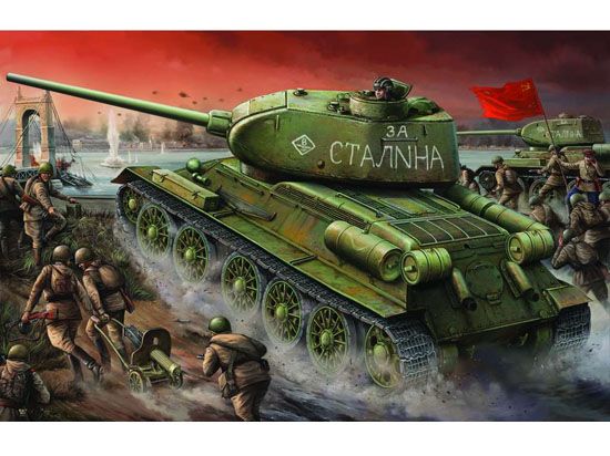 Trumpeter 1/16 T-34/85 Mod 1944 Factory No 174 Scale Model Trumpeter