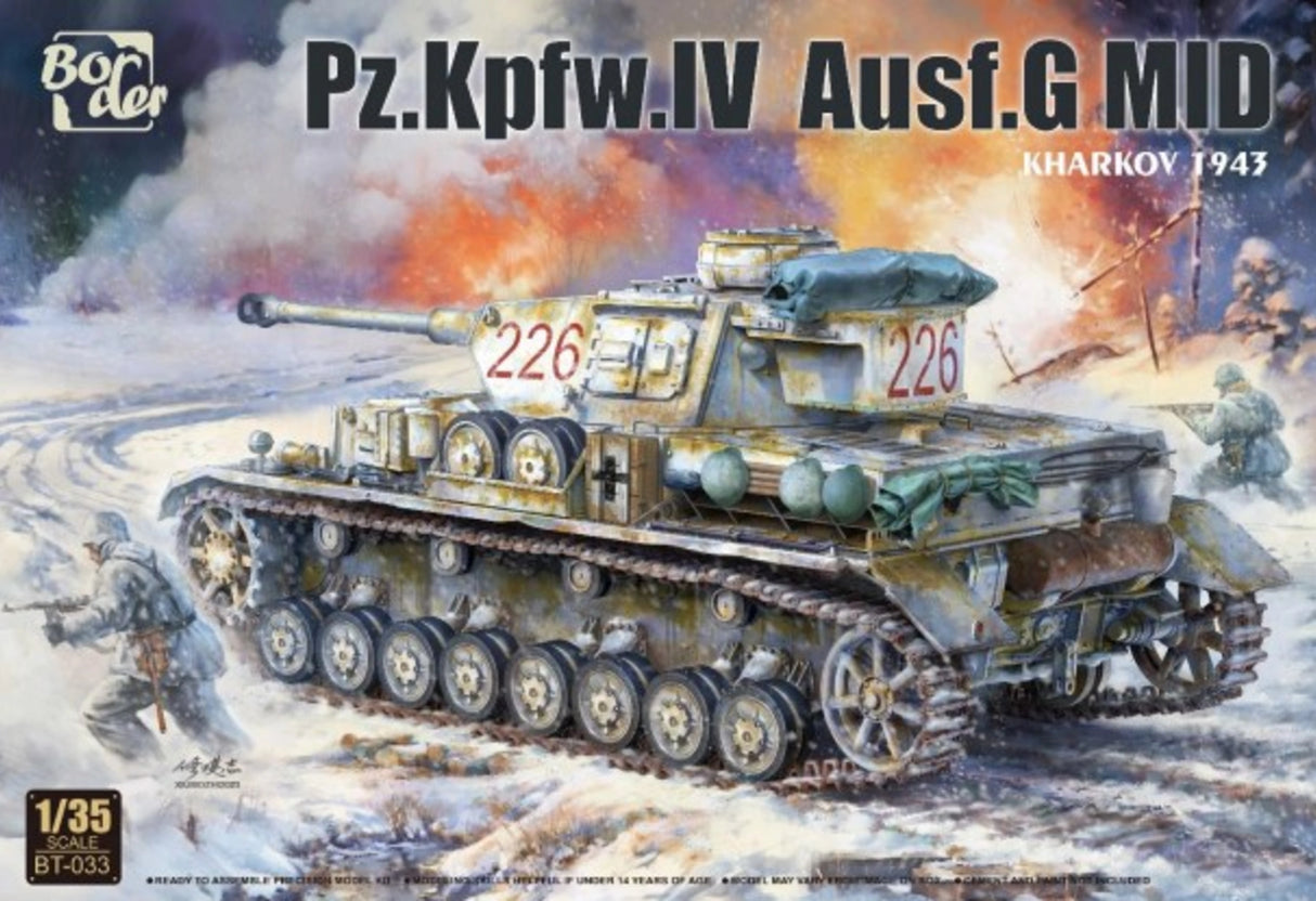 Border Model 1/35 Pz.Kpfw.IV Ausf.G MID Karkov 1943