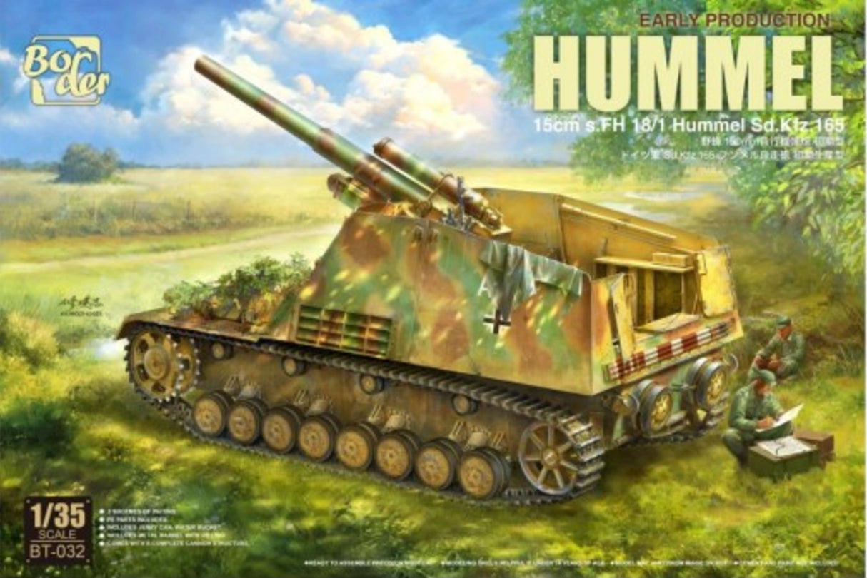 Border Model 1/35 Hummel 15cm s.FH 18/1, Early.