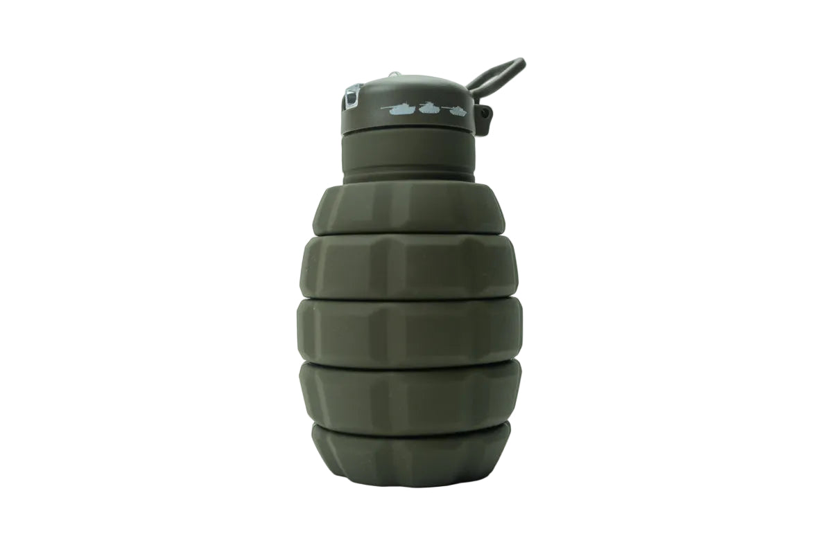 Tank Museum Expanding Grenade Water Bottle Drinkware The Gift Scholars