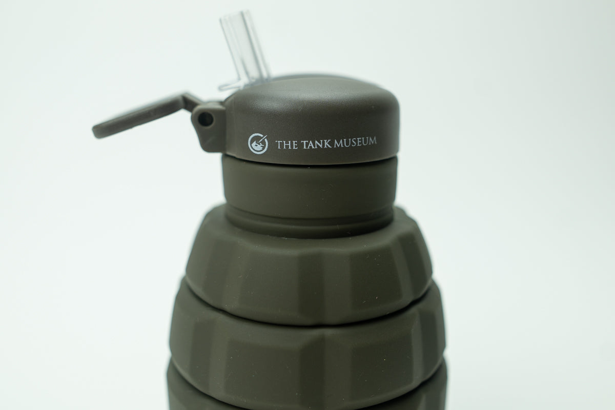 Tank Museum Expanding Grenade Water Bottle Drinkware The Gift Scholars