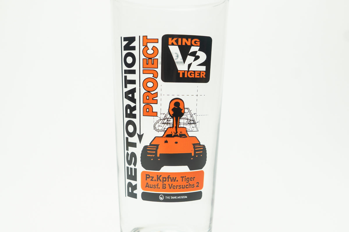 King Tiger V2 Pilsner and Pint Glass Gift Selection Drink The Tank Museum