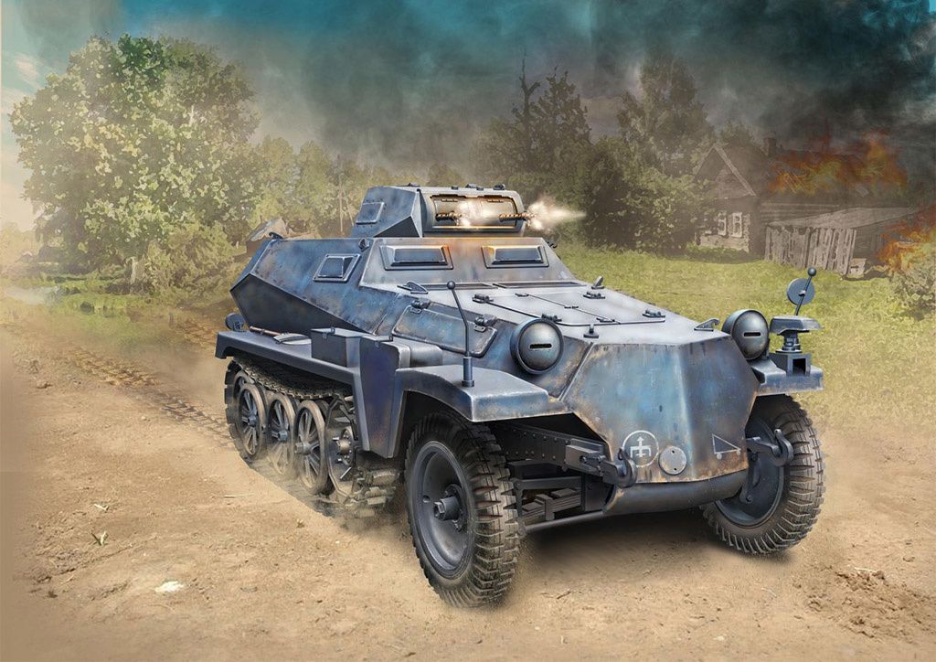 Dragon 1/35 Sd.Kfz.253 W/Panzer I Turret