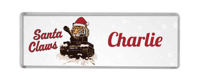 Santa Claws Personalised Magnet TEST Fridge Magnet My Moments